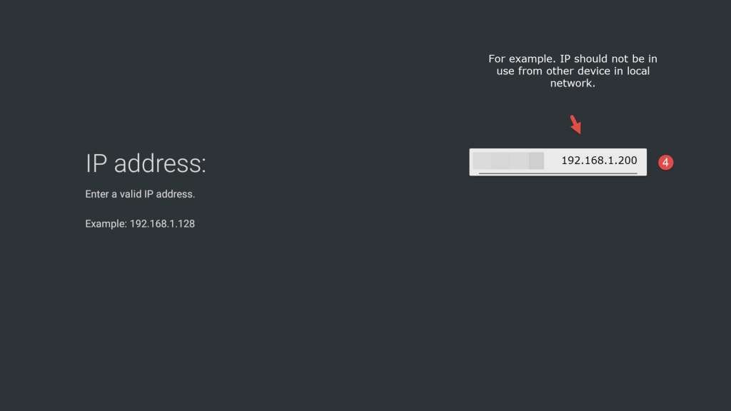 Étape 4 – Passer en IP statique