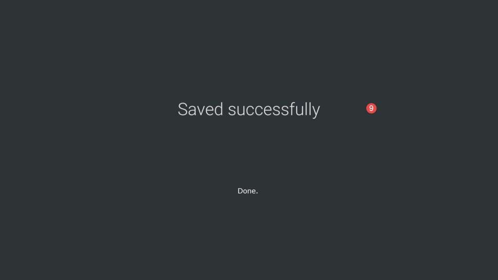 Étape 9 – Redémarrage de la box