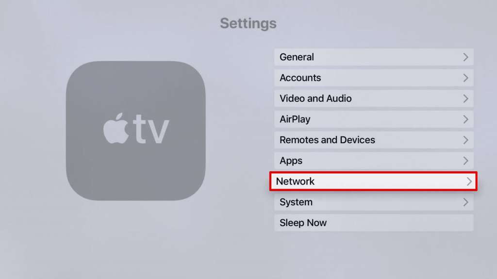 Apple TV DNS - étape 1