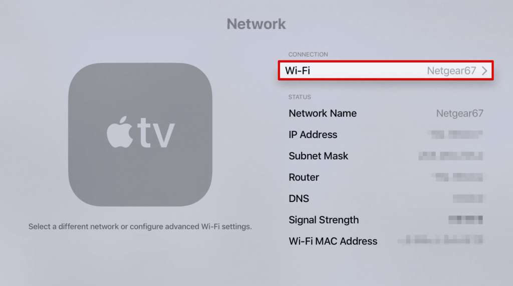 Apple TV DNS - étape 2