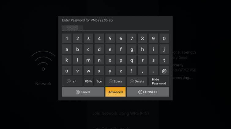 Fire TV Stick - Connexion avancée