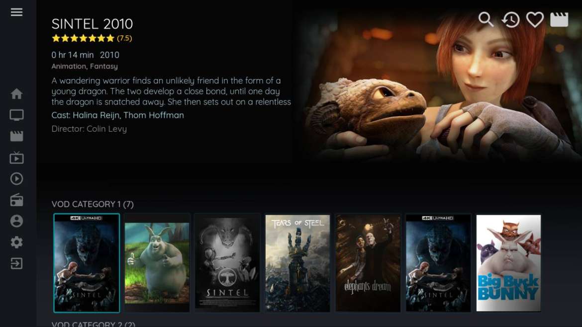 Premium OTT dans XCIPTV Player